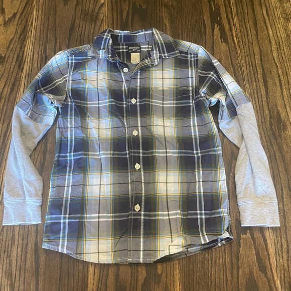 OshKosh Plaid Button-Up - Picture 2 of 6